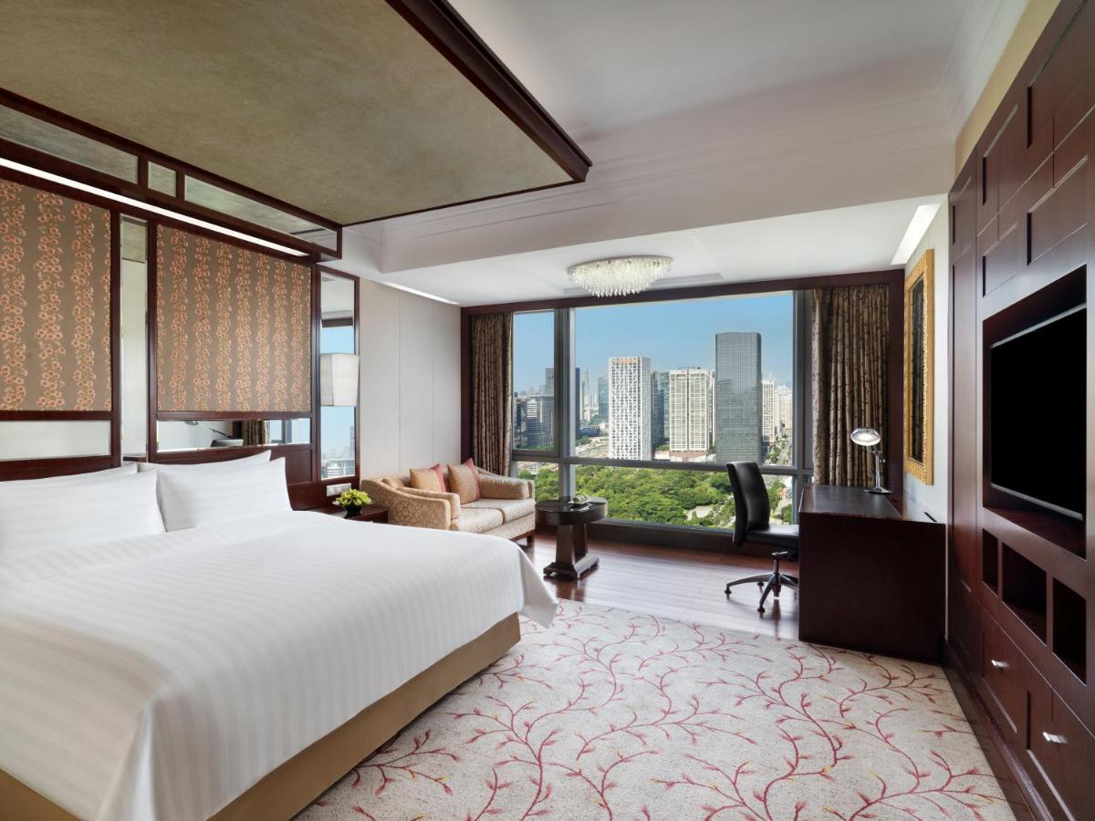 Futian Shangri-La, Shenzhen,Near To Shenzhen Convention&Exhibition Centre, Futian Railway Station ภายนอก รูปภาพ