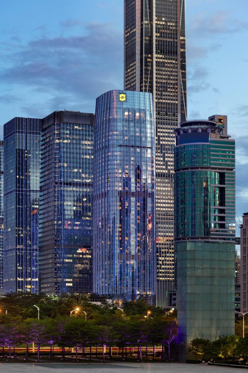 Futian Shangri-La, Shenzhen,Near To Shenzhen Convention&Exhibition Centre, Futian Railway Station ภายนอก รูปภาพ